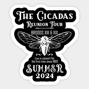 Cicada Shirt 2024 Cicada Emergence Sticker